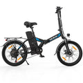 VARUN Electric Bike - Peak 500W Folding Ebike for Adults Up to 40 Milese Electric Bicycle Commuter for Women &  20MPH, 48V Removable Lithium-Battery, Stylish 20